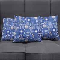 Marshall Islands Merry Christmas Pillow Cover Pacific Patchwork Xmas Vibes - Polynesian Pride