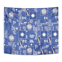 Marshall Islands Merry Christmas Tapestry Pacific Patchwork Xmas Vibes LT9 - Polynesian Pride