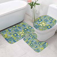 Palau Ungil Kurismas Bathroom Set Pacific Patchwork Xmas Vibes - Polynesian Pride