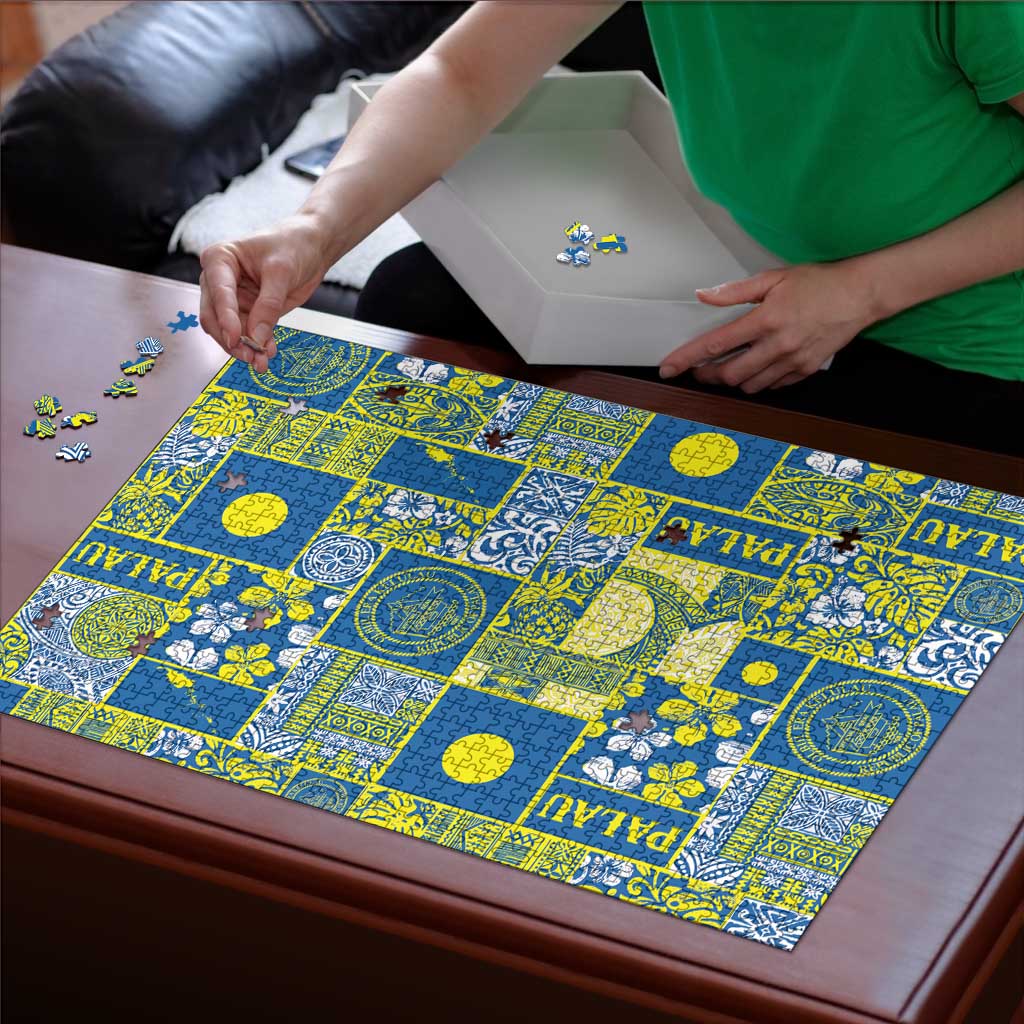 Palau Ungil Kurismas Puzzle Pacific Patchwork Xmas Vibes - Polynesian Pride