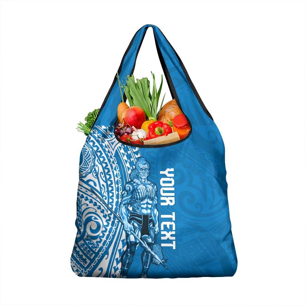 Yap Day 1 March Grocery Bag Micronesia Yapese Warrior LT9 1-pack One Size Blue - Polynesian Pride