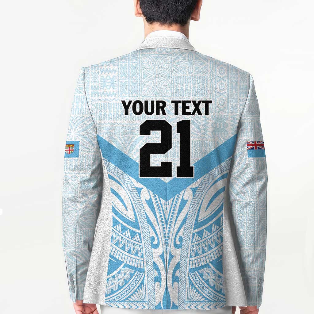 Fiji Football Custom Blazer Bula Boys Go Champions - Polynesian Pride