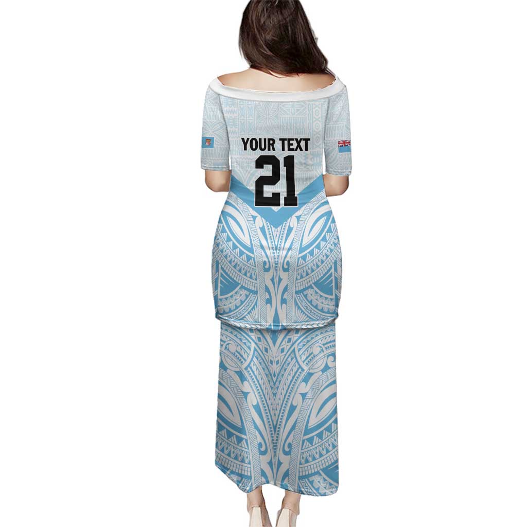 Fiji Football Custom Family Matching Puletasi and Hawaiian Shirt Bula Boys Go Champions