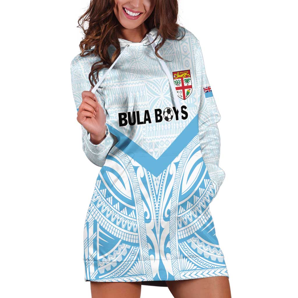 Fiji Football Custom Hoodie Dress Bula Boys Go Champions