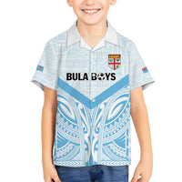 Fiji Football Custom Kid Hawaiian Shirt Bula Boys Go Champions