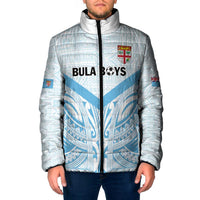 Fiji Football Custom Padded Jacket Bula Boys Go Champions - Polynesian Pride