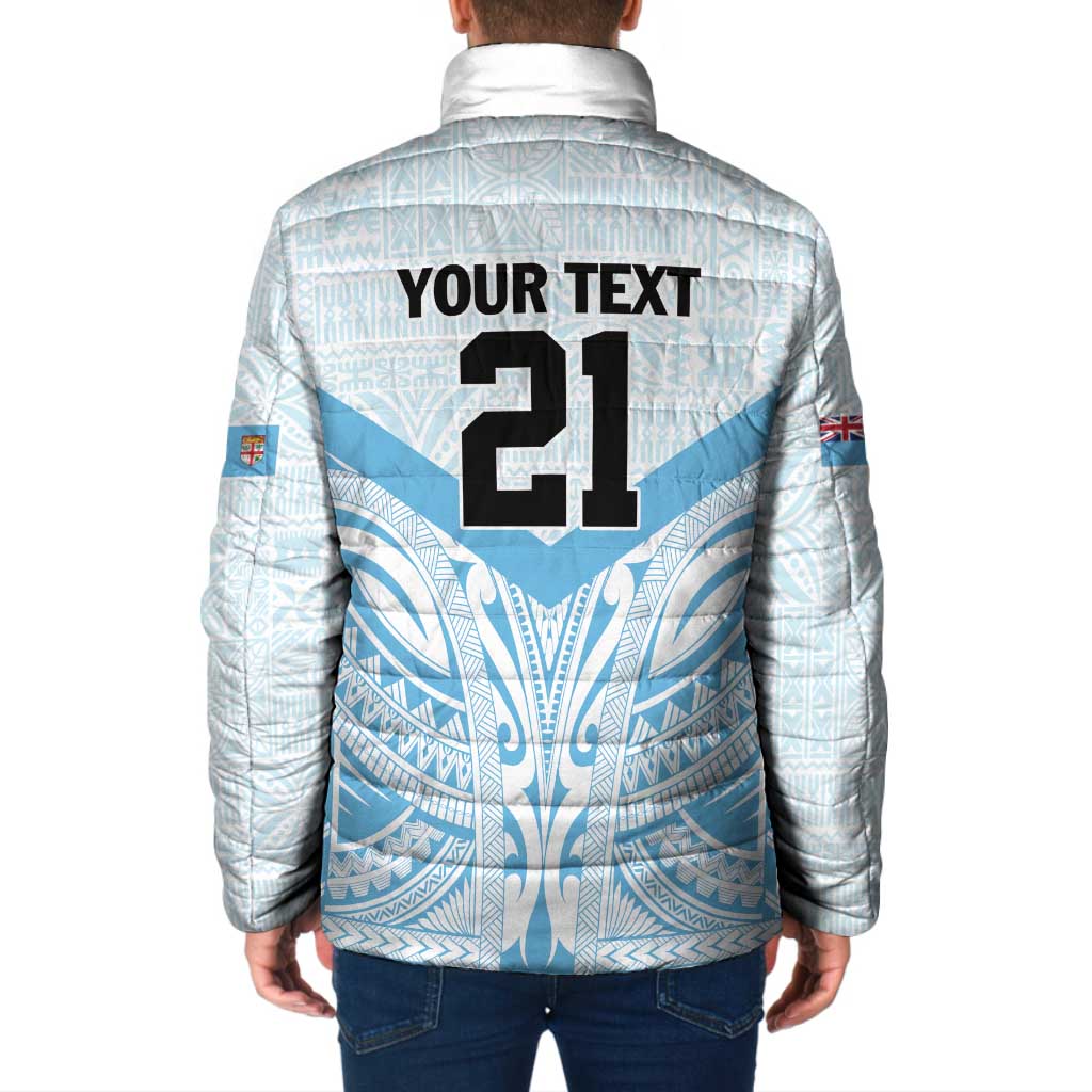 Fiji Football Custom Padded Jacket Bula Boys Go Champions - Polynesian Pride