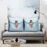 Fiji Football Custom Pillow Cover Bula Boys Go Champions LT9 - Polynesian Pride