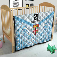 Fiji Football Custom Quilt Bula Boys Go Champions