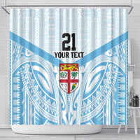 Fiji Football Custom Shower Curtain Bula Boys Go Champions