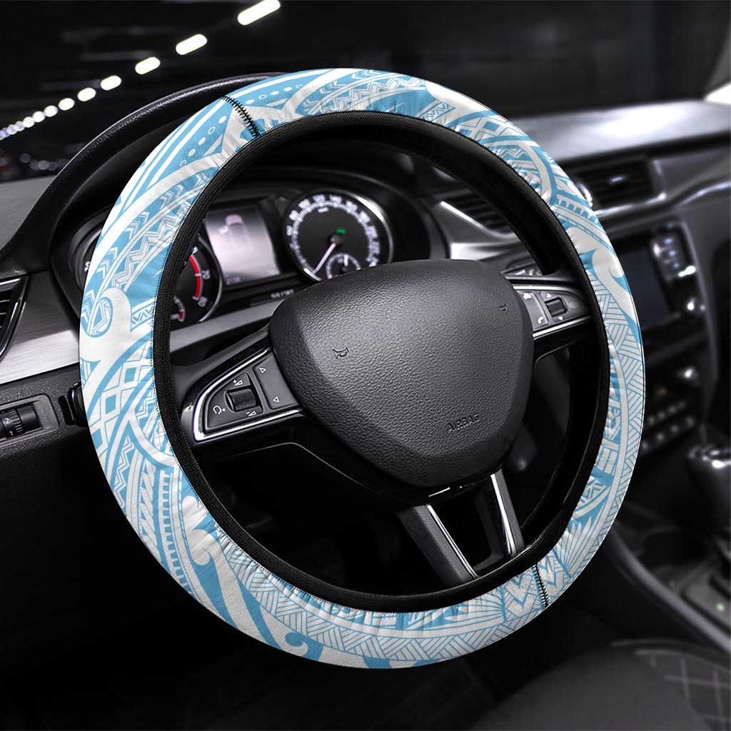 Fiji Football Steering Wheel Cover Bula Boys Go Champions