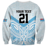 Fiji Football Custom Sweatshirt Bula Boys Go Champions