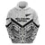 New Zealand Football Custom Hoodie All White Fern Go Champions