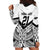 New Zealand Football Custom Hoodie Dress All White Fern Go Champions