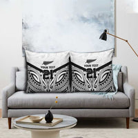 New Zealand Football Custom Pillow Cover All White Fern Go Champions LT9 - Polynesian Pride