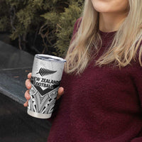 New Zealand Football Custom Tumbler Cup All White Fern Go Champions