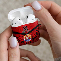Tahiti Football Custom AirPods Case Toa Aito Go Champions - Polynesian Pride