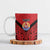 Tahiti Football Custom Ceramic Mug Toa Aito Go Champions - Polynesian Pride
