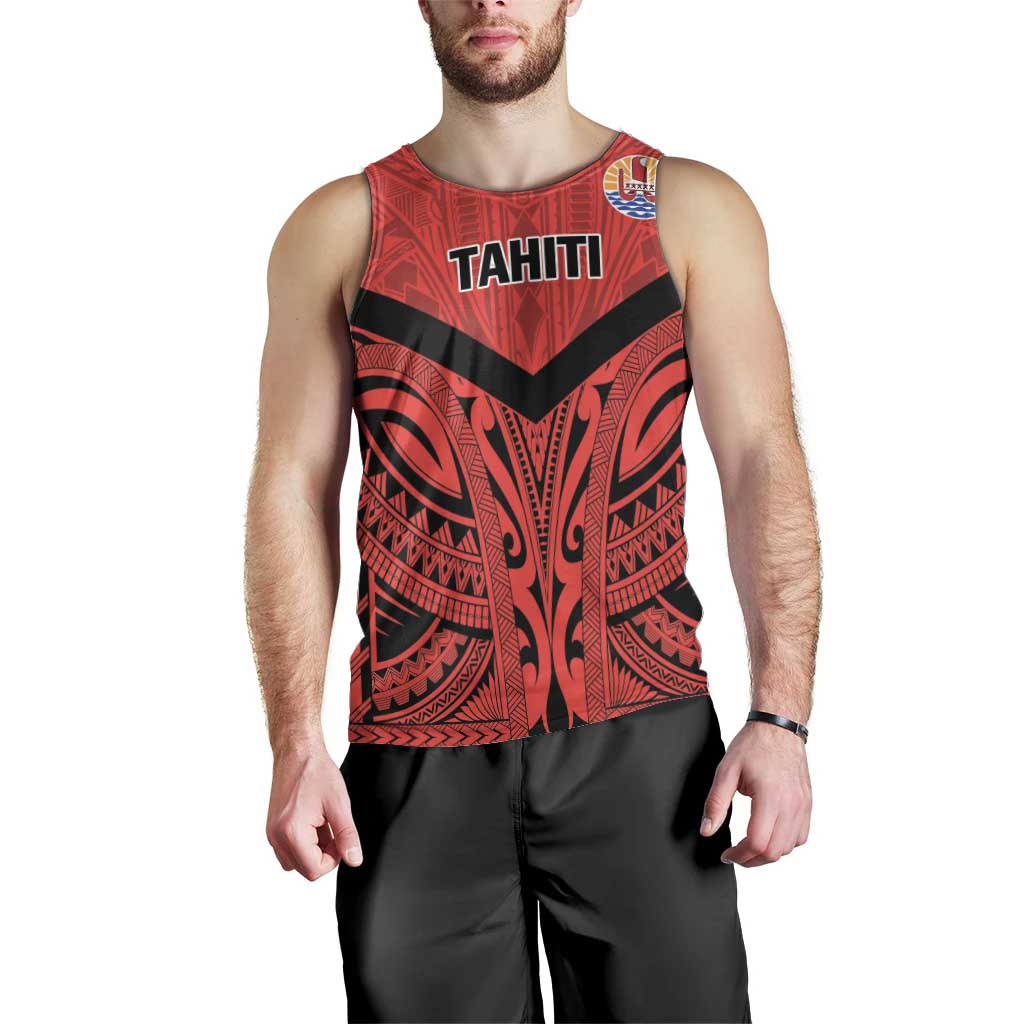 Tahiti Football Custom Men Tank Top Toa Aito Go Champions
