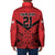 Tahiti Football Custom Padded Jacket Toa Aito Go Champions - Polynesian Pride