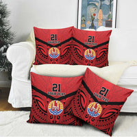 Tahiti Football Custom Pillow Cover Toa Aito Go Champions - Polynesian Pride