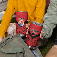Tahiti Football Custom Tumbler Cup Toa Aito Go Champions