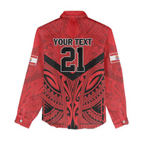 Tahiti Football Custom Women Casual Shirt Toa Aito Go Champions