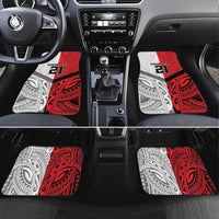 New Caledonia-Tahiti Football Custom Car Mats Together Go Champions LT9 Set 4pcs Art - Polynesian Pride