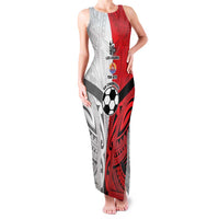 New Caledonia-Tahiti Football Custom Family Matching Tank Maxi Dress and Hawaiian Shirt Together Go Champions LT9 Mom's Dress Art - Polynesian Pride