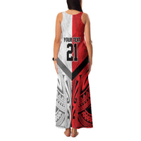 New Caledonia-Tahiti Football Custom Family Matching Tank Maxi Dress and Hawaiian Shirt Together Go Champions LT9 - Polynesian Pride