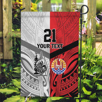 New Caledonia-Tahiti Football Custom Garden Flag Together Go Champions LT9 Garden Flag Art - Polynesian Pride