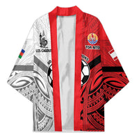 New Caledonia-Tahiti Football Custom Kimono Together Go Champions - Polynesian Pride