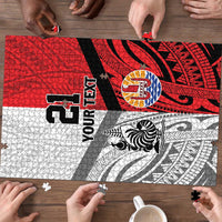 New Caledonia-Tahiti Football Custom Puzzle Together Go Champions - Polynesian Pride