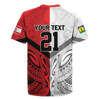 New Caledonia-Tahiti Football Custom Rugby Jersey Together Go Champions LT9 - Polynesian Pride