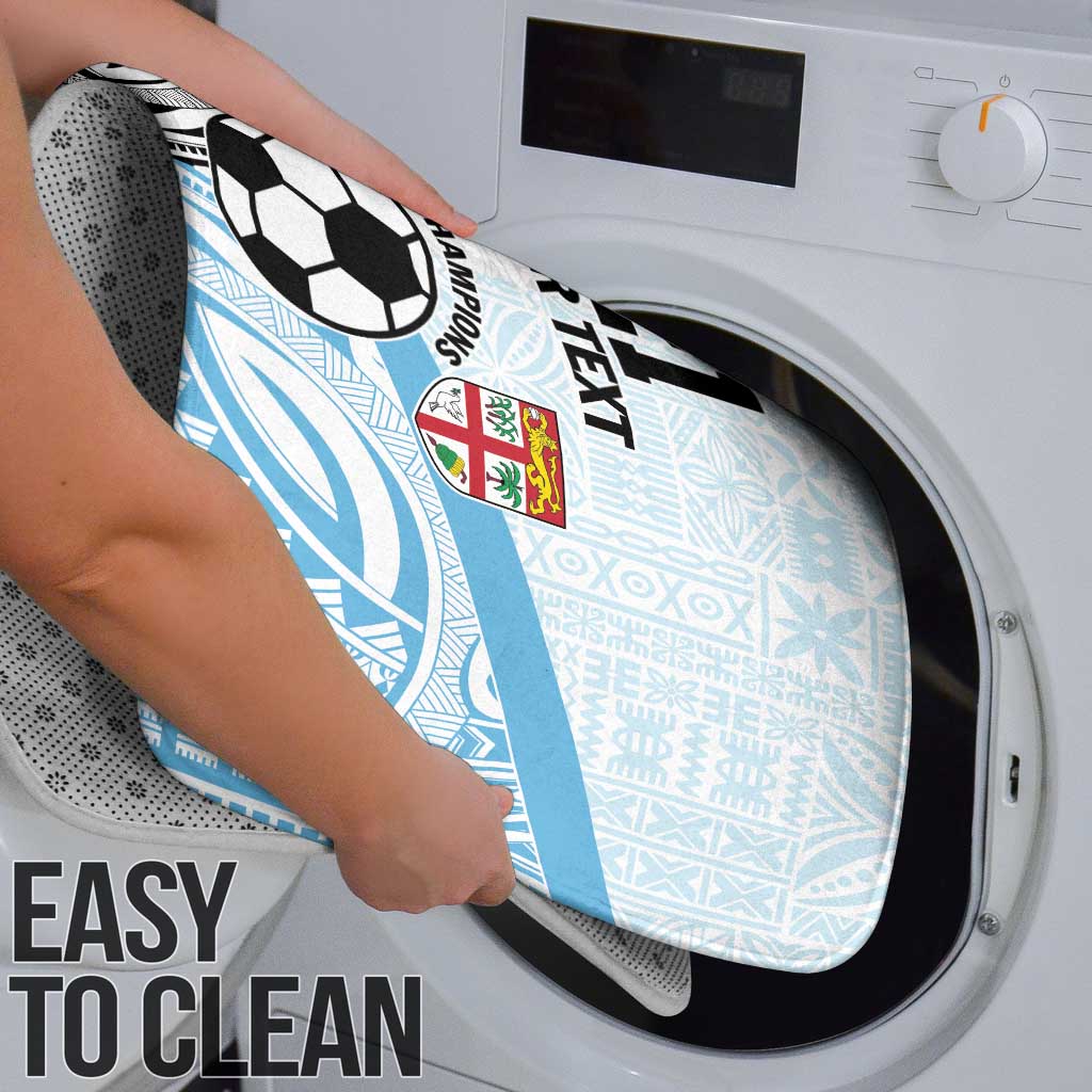 New Zealand-Fiji Football Custom Bathroom Set Together Go Champions - Polynesian Pride