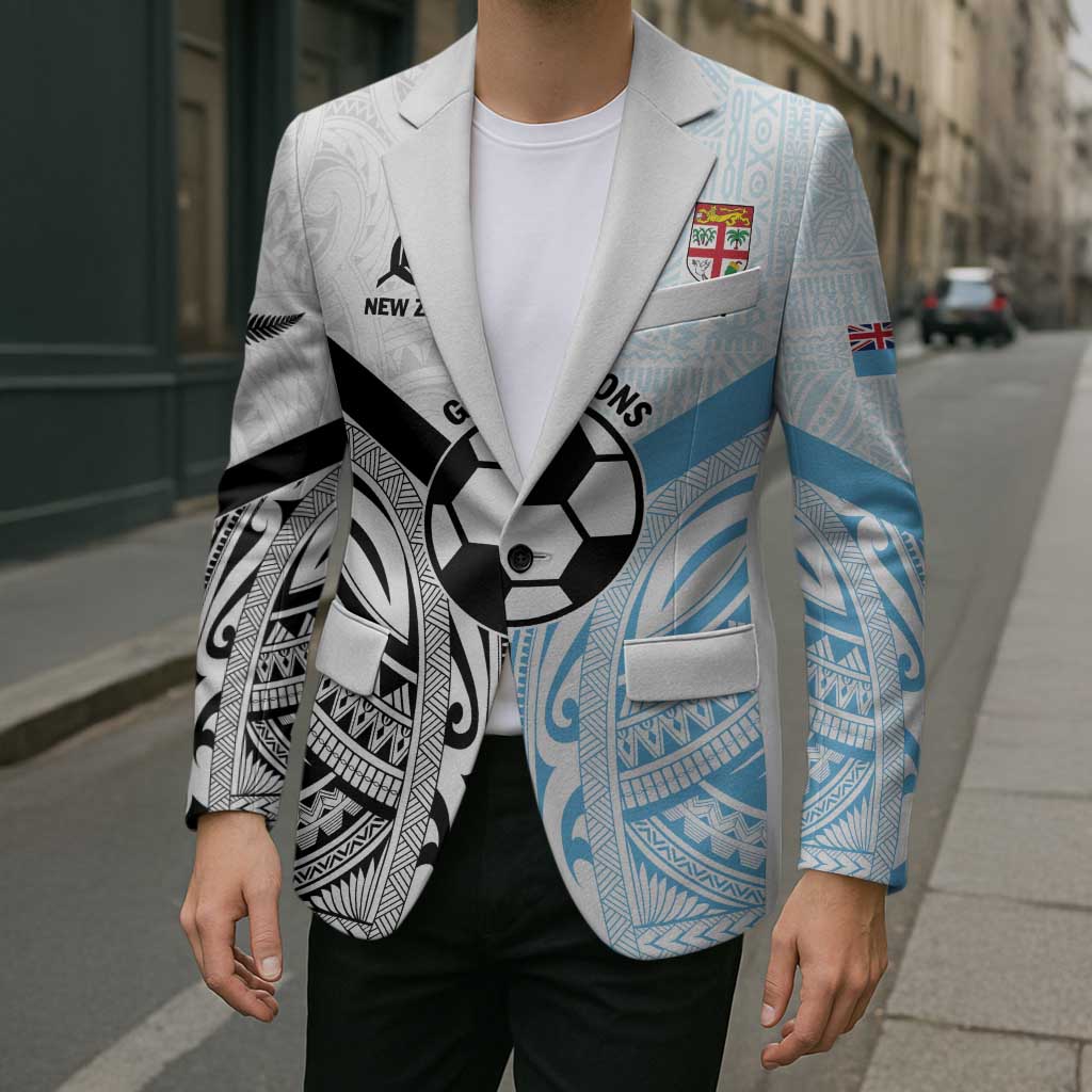New Zealand-Fiji Football Custom Blazer Together Go Champions LT9 - Polynesian Pride