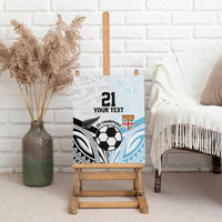New Zealand-Fiji Football Custom Canvas Wall Art Together Go Champions