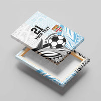 New Zealand-Fiji Football Custom Canvas Wall Art Together Go Champions
