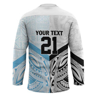 New Zealand-Fiji Football Custom Hockey Jersey Together Go Champions - Polynesian Pride