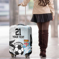 New Zealand-Fiji Football Custom Luggage Cover Together Go Champions