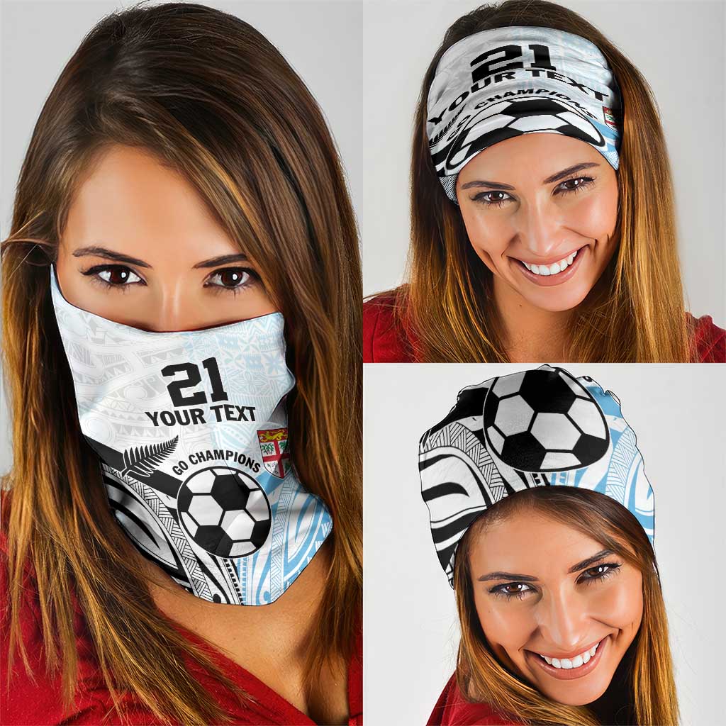 New Zealand-Fiji Football Custom Neck Gaiter Together Go Champions - Polynesian Pride