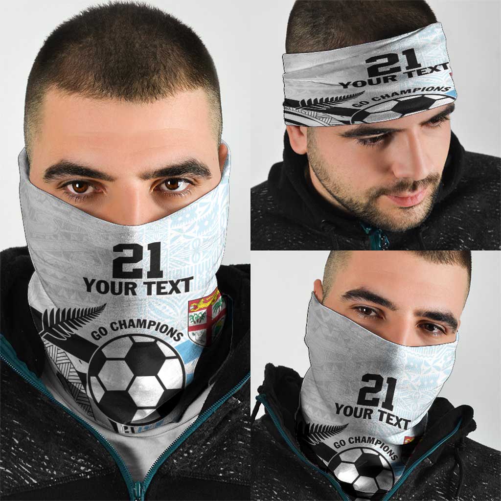 New Zealand-Fiji Football Custom Neck Gaiter Together Go Champions - Polynesian Pride