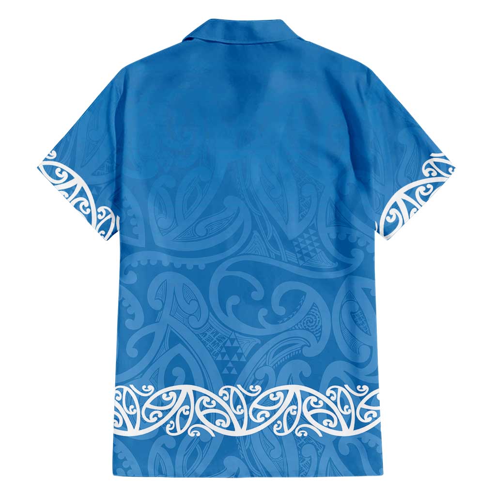 New Zealand Nurses Week Hawaiian Shirt Maori Kowhaiwhai Blue Tribal LT9 - Polynesian Pride