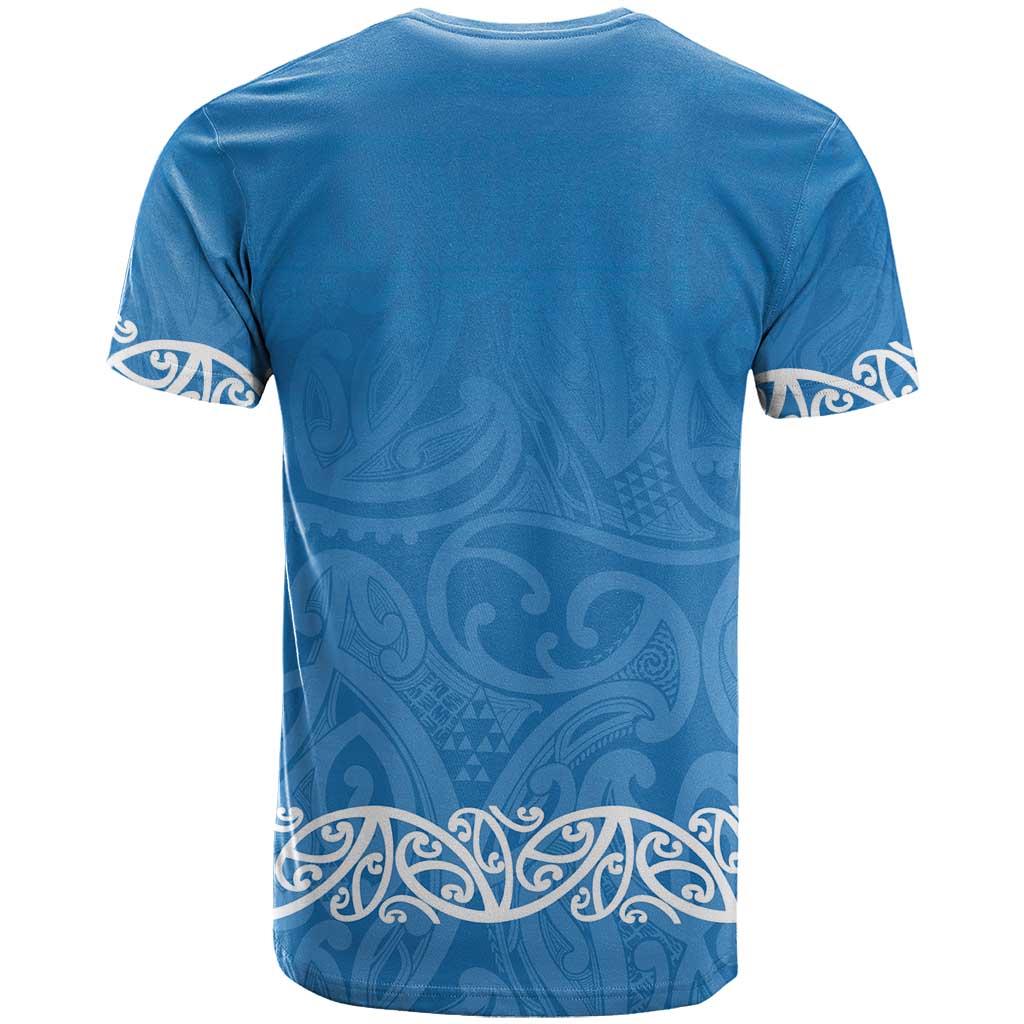 New Zealand Nurses Week T Shirt Maori Kowhaiwhai Blue Tribal LT9 - Polynesian Pride