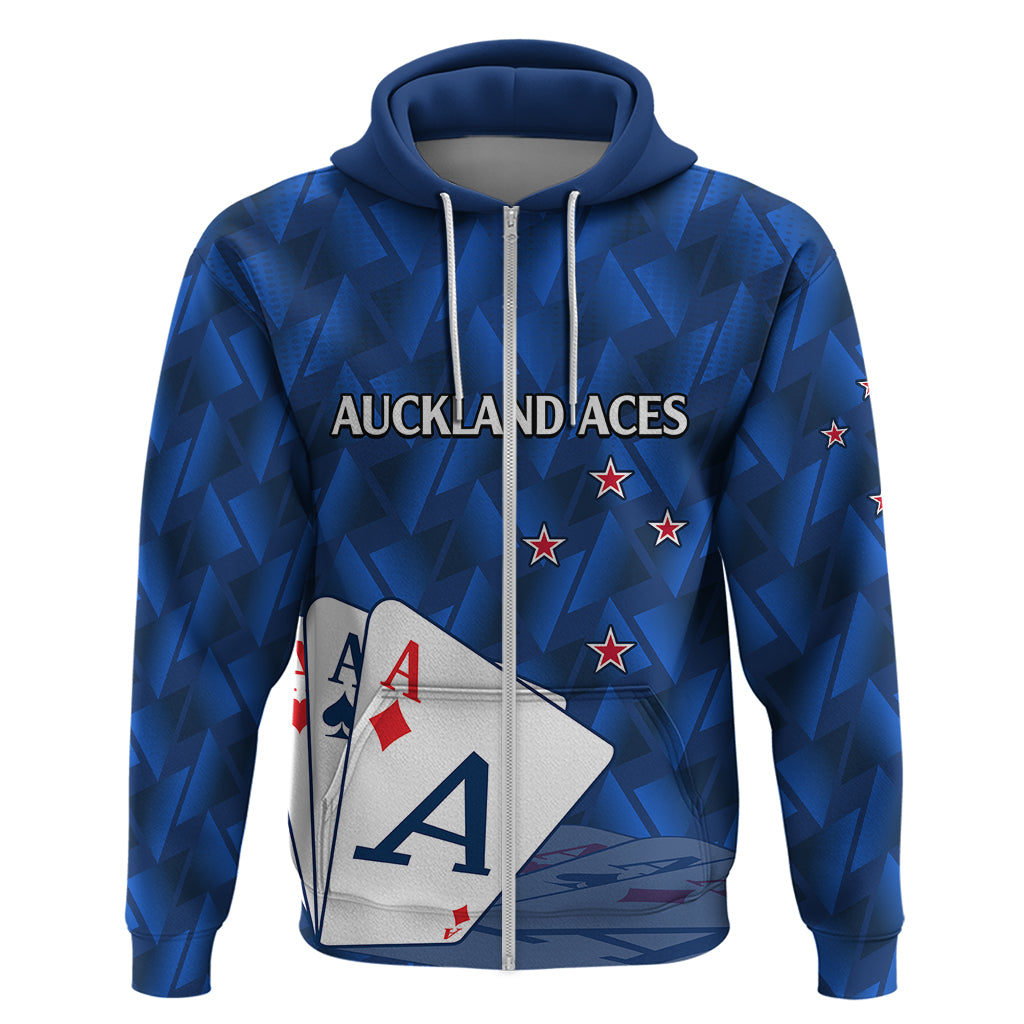 New Zealand Cricket Hoodie Auckland Aces Sporty Style LT9 - Polynesian Pride