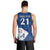 (Custom Text And Number) New Zealand Cricket Men Tank Top Auckland Aces Sporty Style LT9 - Polynesian Pride