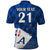 (Custom Text and Number) New Zealand Cricket Polo Shirt Auckland Aces Sporty Style LT9 - Polynesian Pride