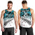 (Custom Text And Number) New Zealand Cricket Men Tank Top Black Cap Sporty Style No2 LT9 - Polynesian Pride