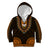 African Dashiki Kid Hoodie With Polynesian Pattern - Gold LT9 - Polynesian Pride