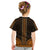 African Dashiki Kid T Shirt With Polynesian Pattern - Gold LT9 - Polynesian Pride